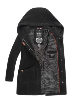 Marikoo Cappotto CortoSchwarz Donna Cappotti M5M21U00Q-Q11 -Moda Cappotti Donna 016921c3bc9046a1af8ace3ff19a9204