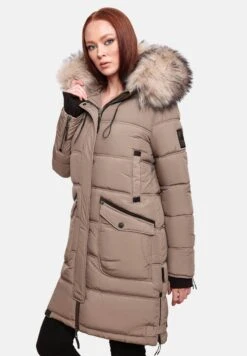 Marikoo Chaskaa - Cappotto Invernale - Taupe 11 Marikoo Chaskaa - Cappotto Invernale - Taupe -Moda Cappotti Donna 01e2a2dcc1bc4babb0f16c873d5c2ad1