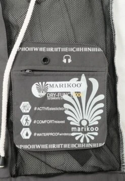 Marikoo Zimtzicke - Parka - Anthracit Melange -Moda Cappotti Donna 0b5fe03469f24430876462739172a454