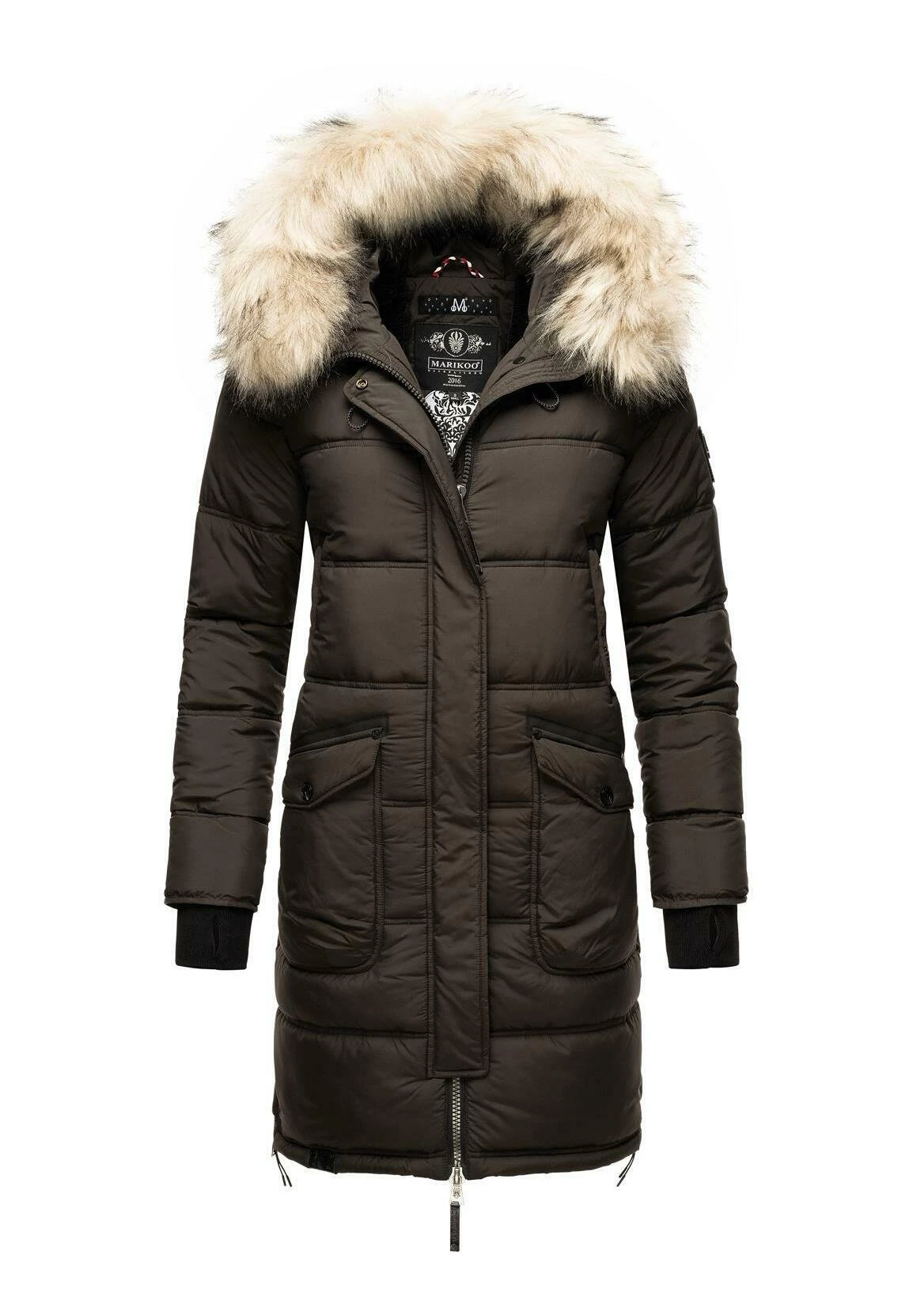 Marikoo Chaskaa - Cappotto Invernale - Dark Grey