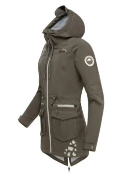 Marikoo UlissaaImpermeabileDark Grey Donna Giacche E Blazer M5M21U01D-C11 -Moda Cappotti Donna 0d7098d8de4548f5bdc2cb69c1a3338e