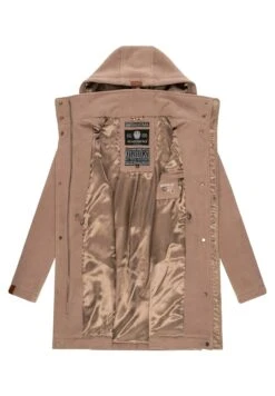 Marikoo Leilaniaa - Cappotto Invernale - Taupe -Moda Cappotti Donna 0d8a354e32e348dfb66f49fe62d5a9d7