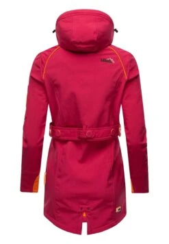 Marikoo Soulinaa - Parka - Fuchsia -Moda Cappotti Donna 14392fd2db01458ea12ce2f3a264989a