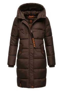 Marikoo Yuikoo - Cappotto Invernale - Dark Choco -Moda Cappotti Donna 155e0852aeed4c7ca3a876148fa4eb08