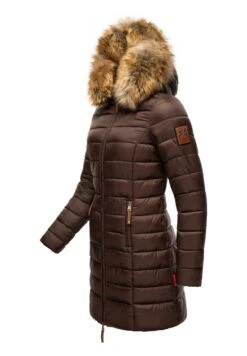 Marikoo SteppCappotto InvernaleDark Choco Donna Cappotti M5M21U001-O13 -Moda Cappotti Donna 165b6c1d619f4fca80bccd57c083b500