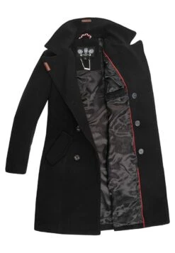 Marikoo NanakooCappotto ClassicoBlack Donna Cappotti M5M21U00A-Q11 -Moda Cappotti Donna 1899a7319435460c99fc1e64e36b4d40