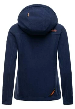 Marikoo Mount Iwaki - Giacca In Pile - Dark Blue 6 Marikoo Mount Iwaki - Giacca In Pile - Dark Blue -Moda Cappotti Donna 1c5292a915e5454187939577889206fd