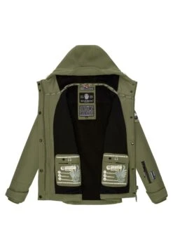 Marikoo FunktionsGiacca OutdoorGreen Melange Donna Giacche E Blazer M5M21G00J-M13 -Moda Cappotti Donna 20e73bc156cf4fec897bfb2b3565570b