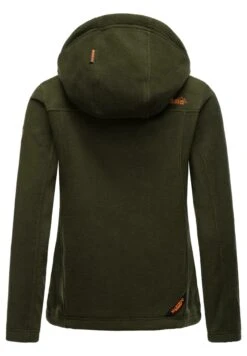 Marikoo Mount Iwaki - Giacca In Pile - Olive -Moda Cappotti Donna 22cd90face68488a8f5563119e2cd95a