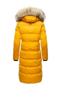Marikoo Cappotto InvernaleDark Yellow Donna Cappotti M5M21U017-E11 -Moda Cappotti Donna 2327fd63c4fb4d91b38ba08ede61ec43