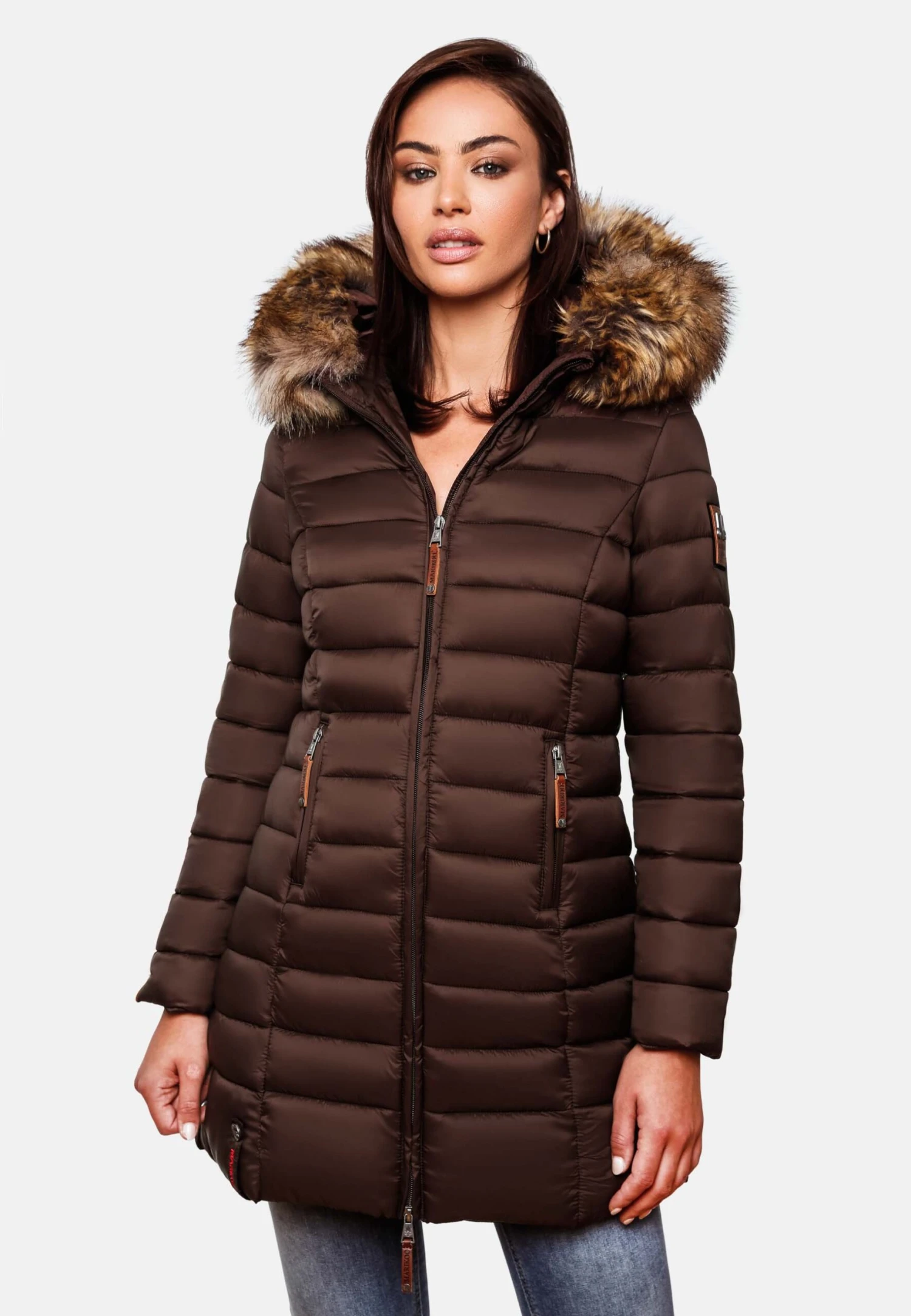Marikoo SteppCappotto InvernaleDark Choco Donna Cappotti M5M21U001-O13
