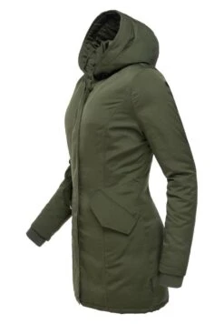 Marikoo Karmaa - Cappotto Invernale - Olive -Moda Cappotti Donna 294a0429314340459bff05b69947212e