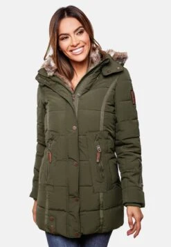 Marikoo Lieblings - Cappotto Invernale - Olive
