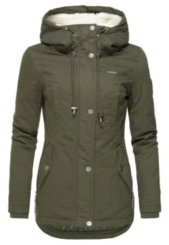 Marikoo Bikoo - Cappotto Invernale - Green 9 Marikoo Bikoo - Cappotto Invernale - Green -Moda Cappotti Donna 2aef2dbfb2ff41b6bd93d9650a4d95cf