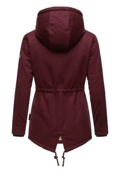 Marikoo ManolyaCappotto InvernaleDark Red Melange Donna Cappotti M5M21G007-G13 -Moda Cappotti Donna 2eb9d9f950e94806ba2ee8e4c91a52dd
