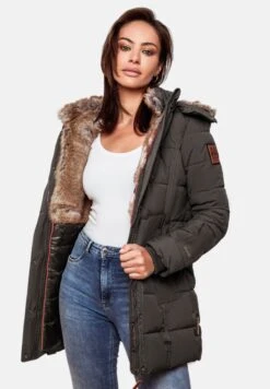 Marikoo Lieblings - Cappotto Invernale - Anthracite -Moda Cappotti Donna 2fe1d8b541834a3fb16d354632d02c22