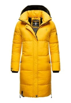 Marikoo StreliziaaCappotto InvernaleDark Yellow Donna Cappotti M5M21U011-E11 -Moda Cappotti Donna 3067745fa10e41119f6692607aab21b1