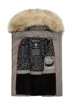 Marikoo SmanicatoGrey Donna Giacche E Blazer M5M21G00L-C11 -Moda Cappotti Donna 3636ef84396745da8d2e8144441af2a5