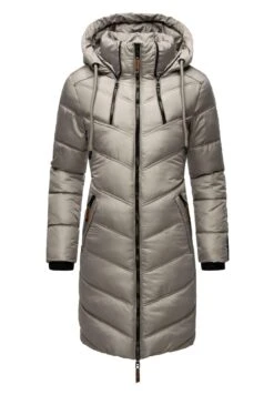 Marikoo Armasa - Cappotto Invernale - Zinc Grey -Moda Cappotti Donna 3705ba44f7f64cd5b97188c1d7375fb7