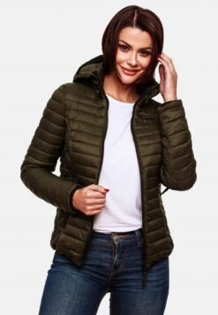 Marikoo SamtpfoteGiacca Da Mezza StagioneOlive Donna Giacche E Blazer M5M21U004-N11 -Moda Cappotti Donna 3ddeacdf43e641fd89ab0145756a8531