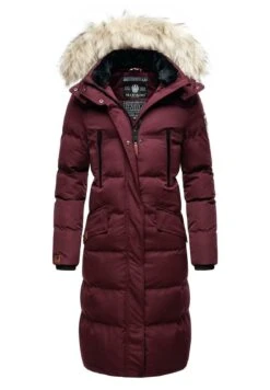 Marikoo Cappotto InvernaleDark Red Melange Donna Cappotti M5M21U017-G11 -Moda Cappotti Donna 41113640f499447a8e2f44fa0b639d69