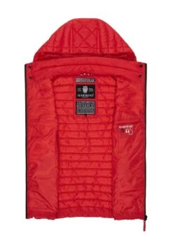 Marikoo Hasenpfote - Smanicato - Red -Moda Cappotti Donna 4a41df1cf0d84b039b62f3b9e19b8269