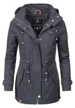 Marikoo Nyokoo - Parka - Dark Blue -Moda Cappotti Donna 4d0379b6e9ad4ddfa111ace71de8d124