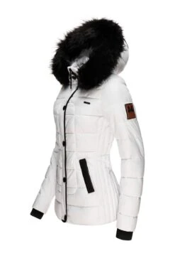 Marikoo Unique - Giacca Invernale - White -Moda Cappotti Donna 4e57acc4a1174ec3bef1603a8913953f