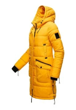 Marikoo Chaskaa - Cappotto Invernale - Dark Yellow -Moda Cappotti Donna 52f057ff321b4c3cbec4208770fd3bd0