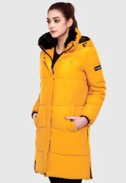 Marikoo StreliziaaCappotto InvernaleDark Yellow Donna Cappotti M5M21U011-E11 -Moda Cappotti Donna 5517c5ed896f4203a5aa48983f9c676f
