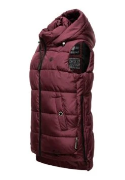 Marikoo Zarinaa - Smanicato - Wine -Moda Cappotti Donna 5520eb672ed745a9b18d8d0a33ba152a