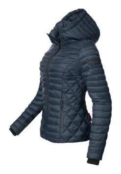 Marikoo SamtpfoteGiacca Da Mezza StagioneBlue Donna Giacche E Blazer M5M21U004-K14 -Moda Cappotti Donna 55d271ef4ef04e128f61d8bfd34a335b