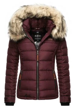 Marikoo LerikaaGiacca InvernaleDark Red Melange Donna Giacche E Blazer M5M21U016-G12 -Moda Cappotti Donna 5622f413f9db48cbb2d4e7e09bdc4c7c