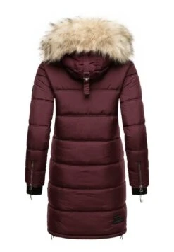 Marikoo Chaskaa - Cappotto Invernale - Dark Red Melange -Moda Cappotti Donna 5ca3322efd414c729c5319e83dc12082