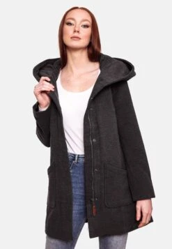 Marikoo Cappotto Corto - Anthracite Meliert