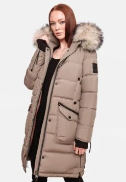Marikoo Chaskaa - Cappotto Invernale - Taupe 12 Marikoo Chaskaa - Cappotto Invernale - Taupe -Moda Cappotti Donna 66ba0d220c4c4a5781b516803c3f2878