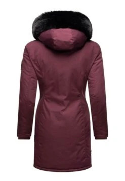 Marikoo Karambaa - Cappotto Invernale - Dark Red Melange -Moda Cappotti Donna 6924b3843378499493f6d84e32708fec