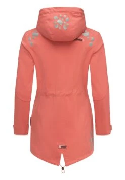Marikoo Ulissaa - Impermeabile - Rose Coral -Moda Cappotti Donna 6f174b77510b45beb5e43fabddf95f31