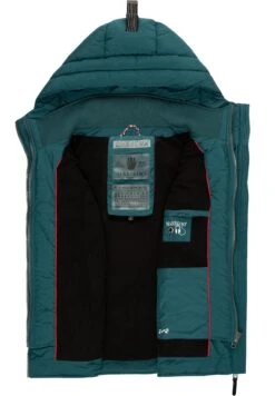 Marikoo Taisaa - Smanicato - Ocean Green -Moda Cappotti Donna 78c341c1929e4b4f8347538418c38e26