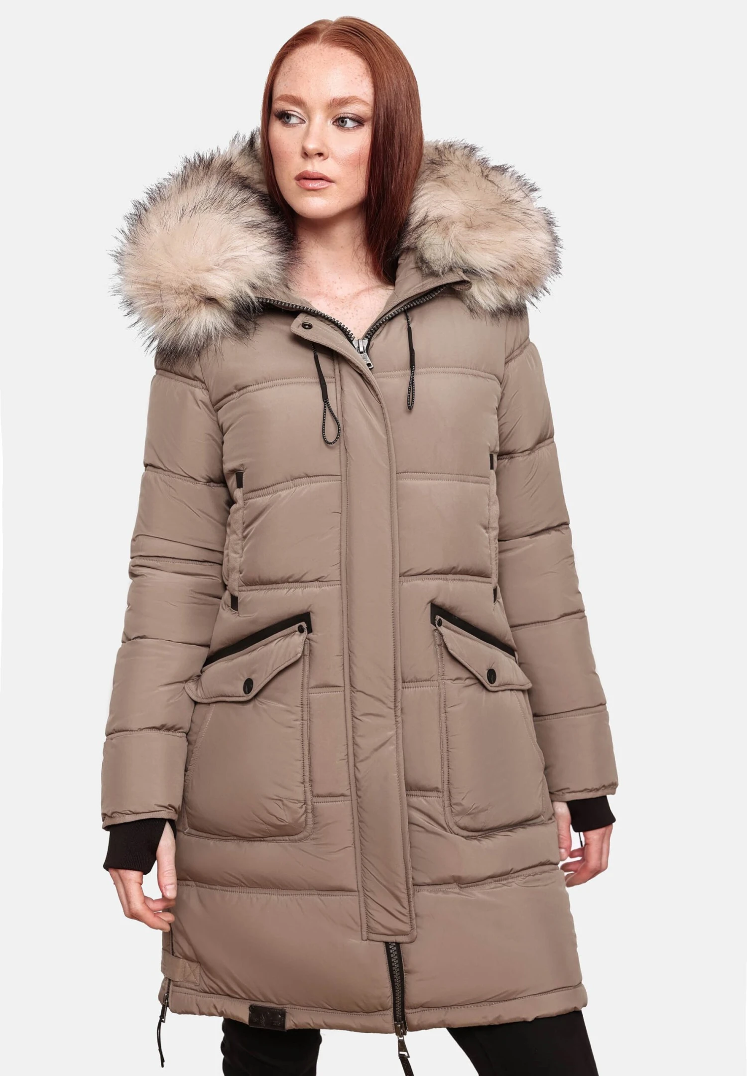 Marikoo Chaskaa - Cappotto Invernale - Taupe 1 Marikoo Chaskaa - Cappotto Invernale - Taupe