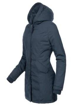 Marikoo Karmaa - Cappotto Invernale - Blue -Moda Cappotti Donna 7cf4d3c479264d619ede6b3cf19b2bb0