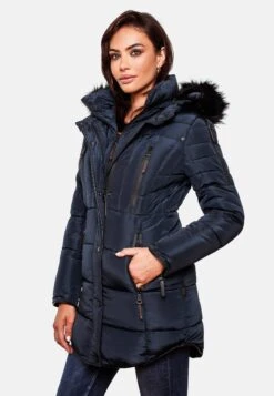 Marikoo MoonshineCappotto InvernaleBlue Donna Cappotti M5M21U00C-K11 -Moda Cappotti Donna 7dd41ef564324dda848c1dc2067e6175
