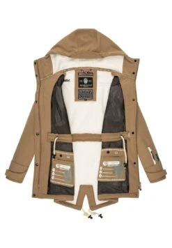 Marikoo ZimtzickeParkaTaupe Grey Donna Giacche E Blazer M5M21U005-B11 -Moda Cappotti Donna 7f2f961dfb5f45daa8e5a92e1b743afa