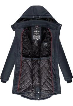 Marikoo Kamii - Cappotto Invernale - Dark Blue 10 Marikoo Kamii - Cappotto Invernale - Dark Blue -Moda Cappotti Donna 7fff4f55d513486f95dc4c749f0ece17