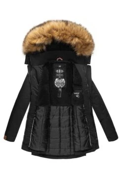 Marikoo SanakooCappotto InvernaleBlack Donna Cappotti M5M21U00P-Q11 -Moda Cappotti Donna 80162c1e500c4c25afe42f9986ff8117