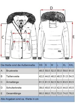 Marikoo Unique - Giacca Invernale - White -Moda Cappotti Donna 80b7aa4be068459aa261cd96242750e4