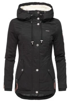 Marikoo BikooCappotto InvernaleBlack Donna Cappotti M5M21U00J-Q11