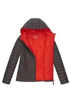 Marikoo AsraaGiacca Da Mezza StagioneDark Grey Donna Giacche E Blazer M5M21U00Z-Q12 -Moda Cappotti Donna 83cee6f109824216b993efd0fbea1526