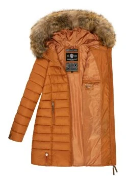 Marikoo SteppCappotto InvernaleRusty Cinnamon Donna Cappotti M5M21U001-O12 -Moda Cappotti Donna 8448fb8ff39845d295954701ad754982