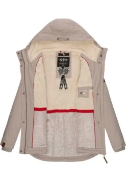 Marikoo BikooCappotto InvernaleLight Grey Melange Donna Cappotti M5M21U00J-C12 -Moda Cappotti Donna 858bd4bb43cb44aab36e029842cca7c1